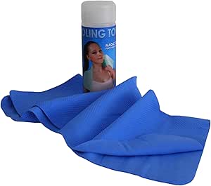 COOLING TOWEL - Stay Cool with the Advanced Hyper-Absorbent Cooling Sports Towel, Highly Effective Golf Towel, Gym and Yoga Towel - Quality Cooling Towel For All Sports Players