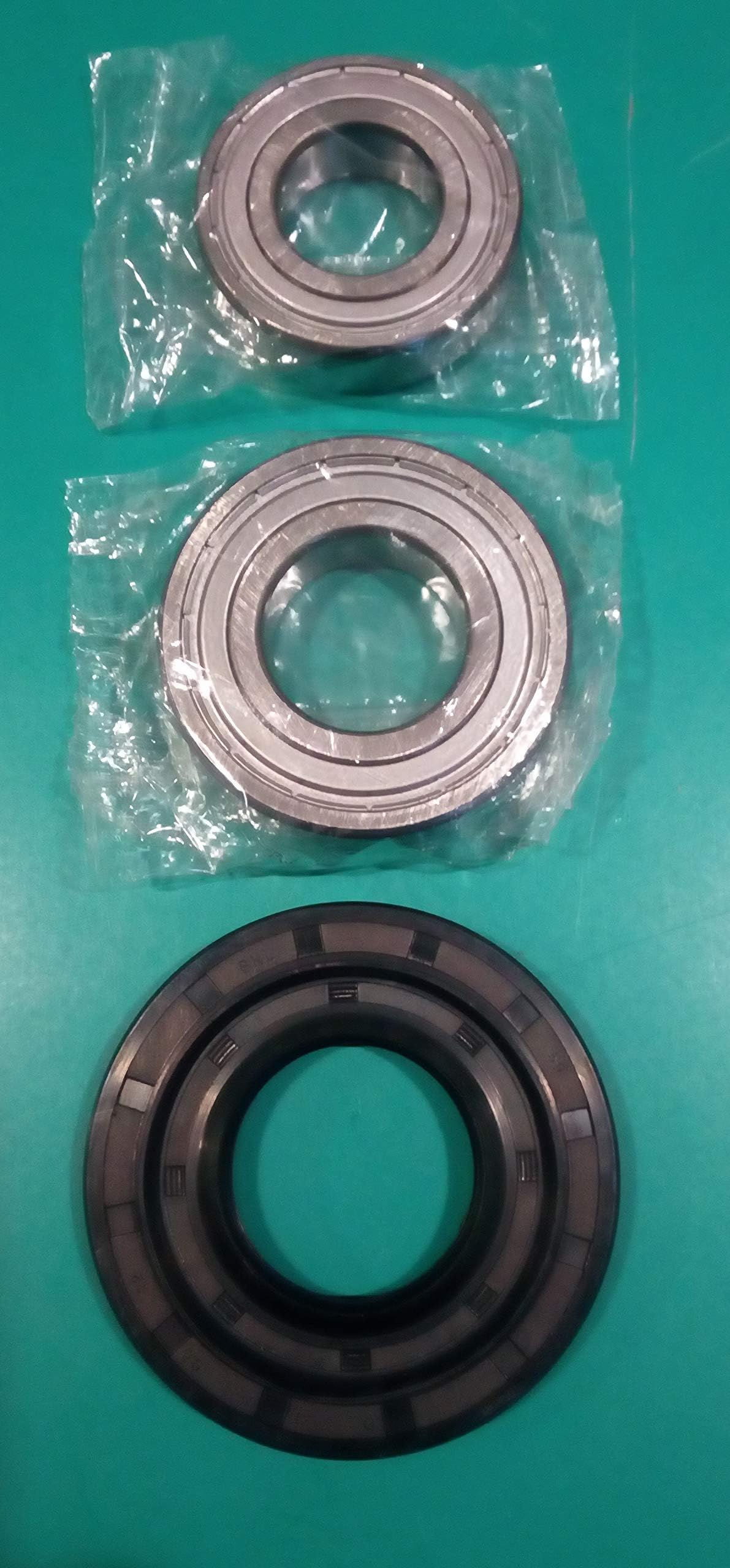 Bearing Kit 6206ZZ SKF + 6205ZZ SKF Washing Machine Water Seal 37x76x9,5/12