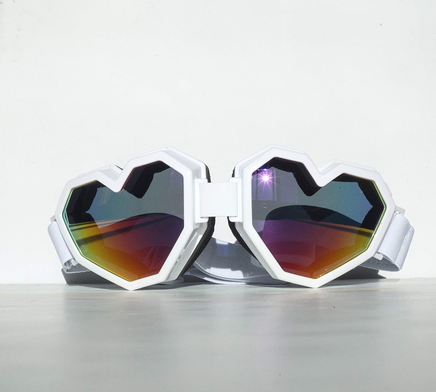 Heart shaped ski goggles Clearance