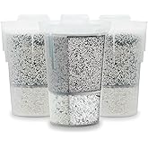 Santevia MINA Alkaline Fluoride Water Filter Value Pack | 3-Pack At Home Water Pitcher Filter Adds Minerals and Makes Alkalin