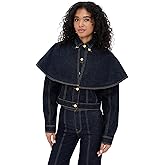 Ulla Johnson Women's The Agata Denim Cape Jacket