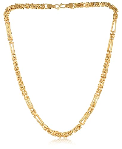 Buy Aanyacentric Gold Plated Statement Heavy Necklace Chain For Buy Aanyacentric Gold Plated Statement Heavy Necklace Chain For