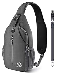WATERFLY Small Hiking Sling Bag: Crossbody Sling