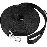 Long Dog Leashes for Training 15/20/30/50/100FT Lead for Medium Small Dogs