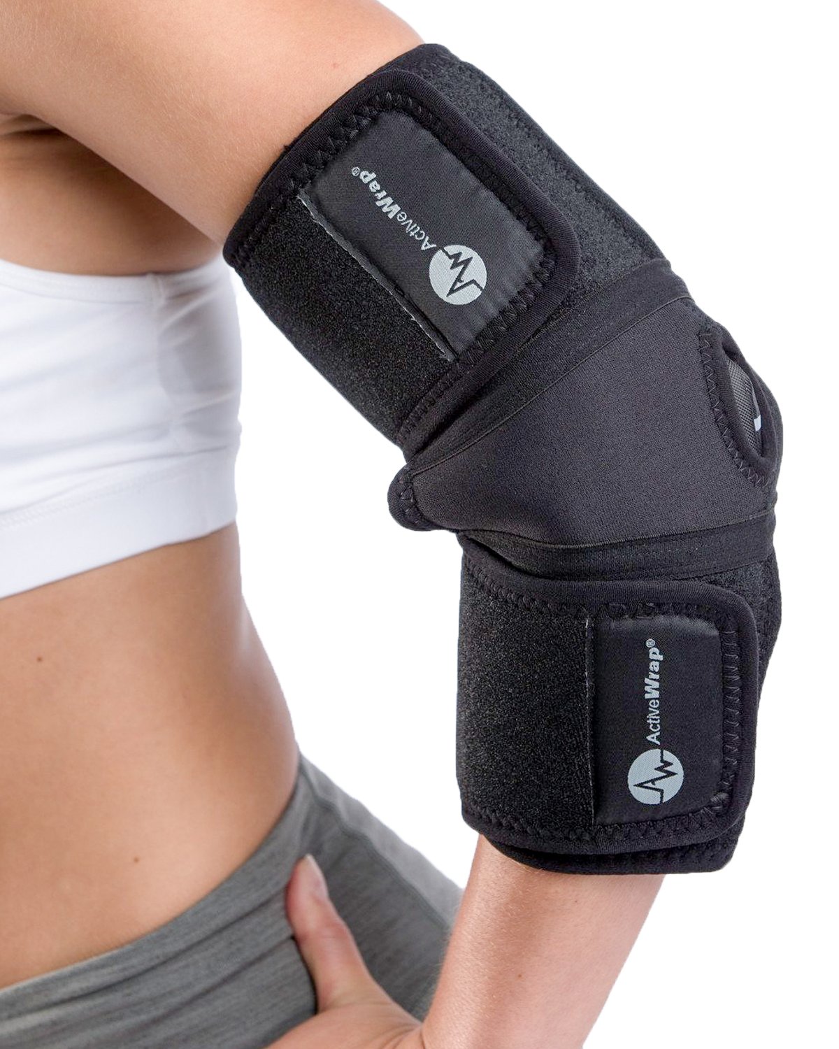 ActiveWrap Elbow Ice Wrap Hot Cold Packs for Tennis Elbow Treatment