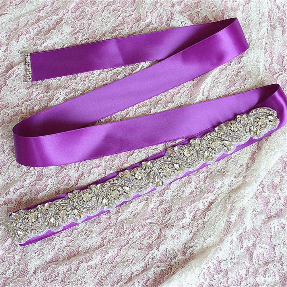 purple belts for dresses