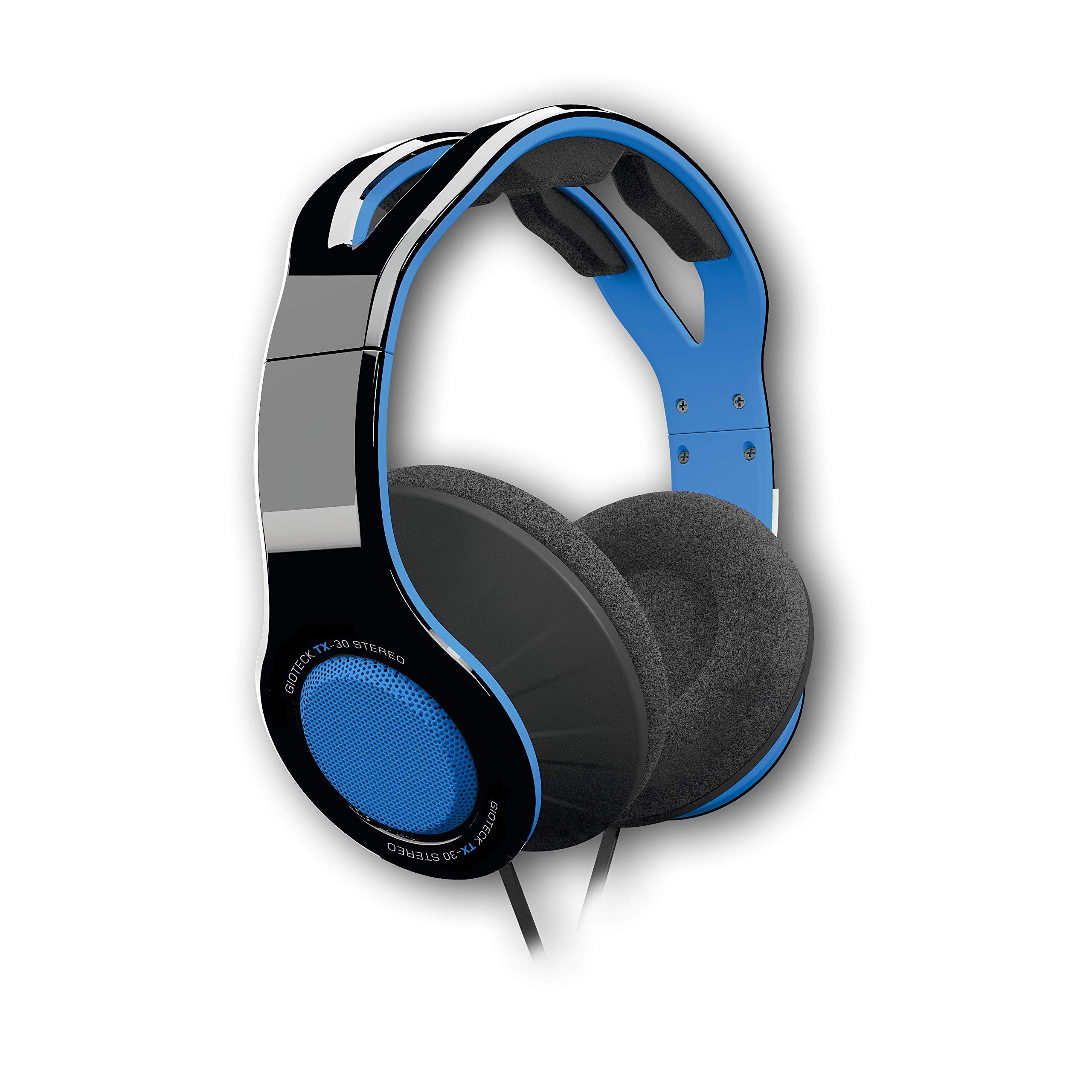 Gioteck TX30 3.5mm Headphone with Microphone for PS4 Xbox One and PC (Blue and Black)