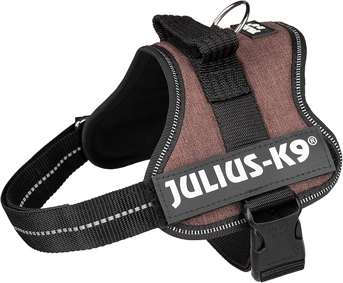 JuliusK9, 162SCCSM, K9Powerharness, Dog Harness, Size Mini, Mocca