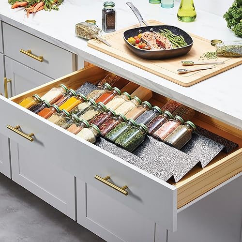 Metal Spice Drawer Organizer (10-1/4