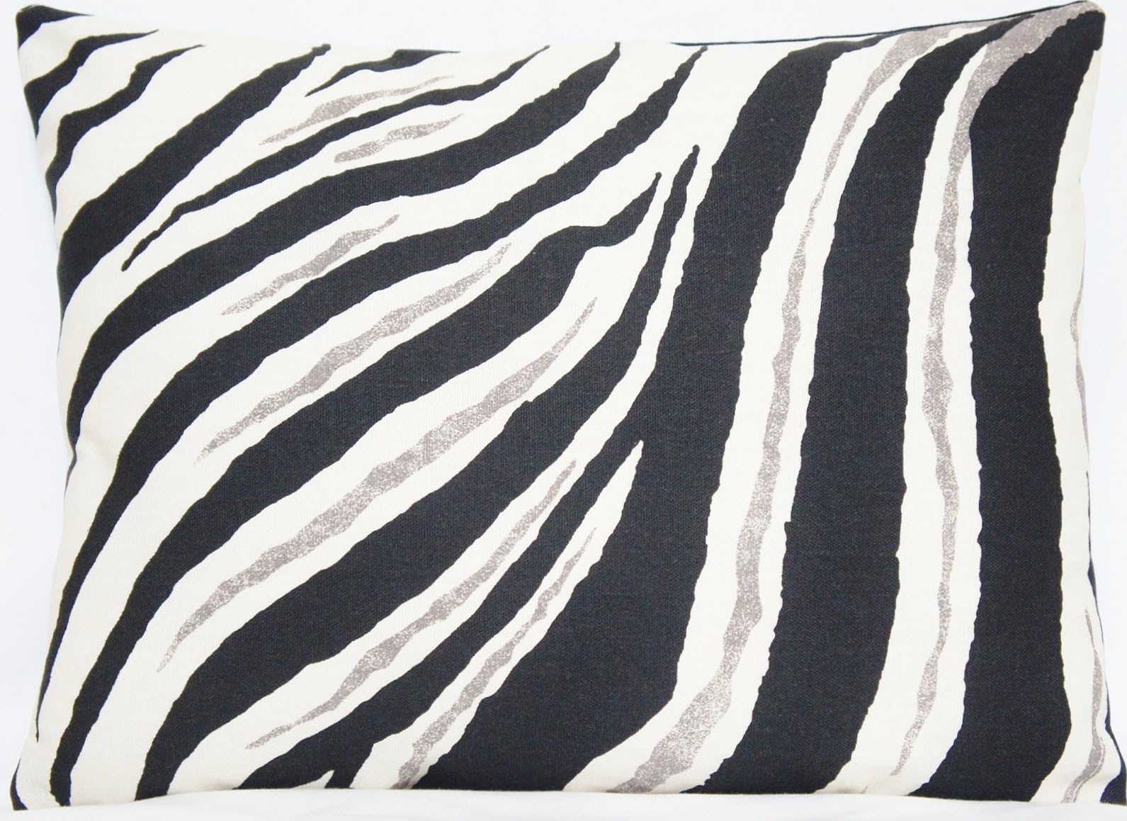 Zebra Print Cushion Cover Animal Design Pillow Throw Case Fabric Cotton