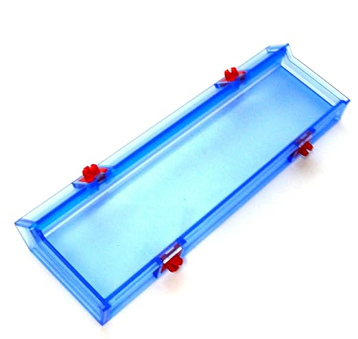 playmobil ® - Wand transparent Fenster Zoo System X 3240-6 x 15 cm - mit 4 roten Noppen