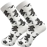 SHBYYGR Women's Cute Funny Novelty Casual Cotton Crew Socks For Men Women Gifts