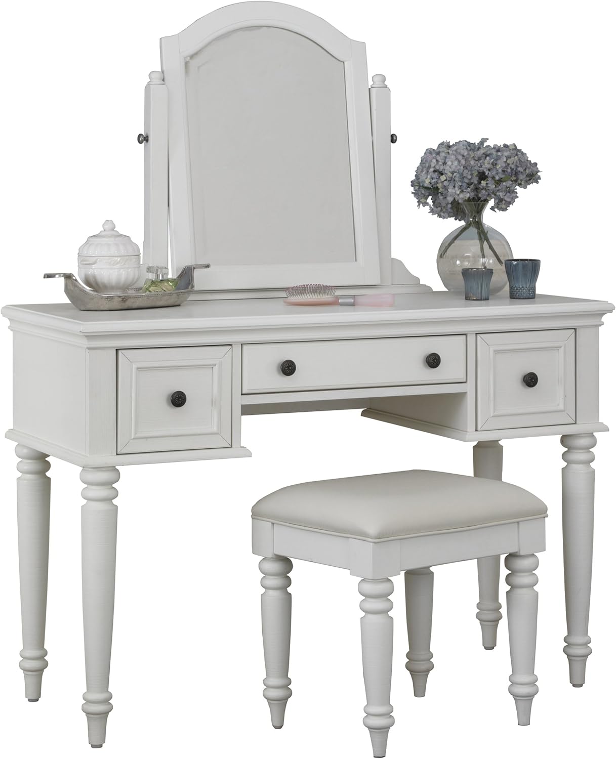 Best small desk with drawers antiqued mirror