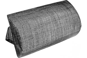 Ostlttyn Zero Gravity Chair Replacement Pillow Headrest with Elastic Band, Universal Soft Removable Padded Cushion Head Pillow for Zero Gravity Lounge Chair, Folding Patio Lawn Recliner Chair, Grey