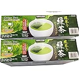 Kirkland Signature Ito En Matcha Blend (Green Tea), 100% Japanese Green Tea Leaves, Box of 100 Tea Bags (Pack of 2 Boxes)