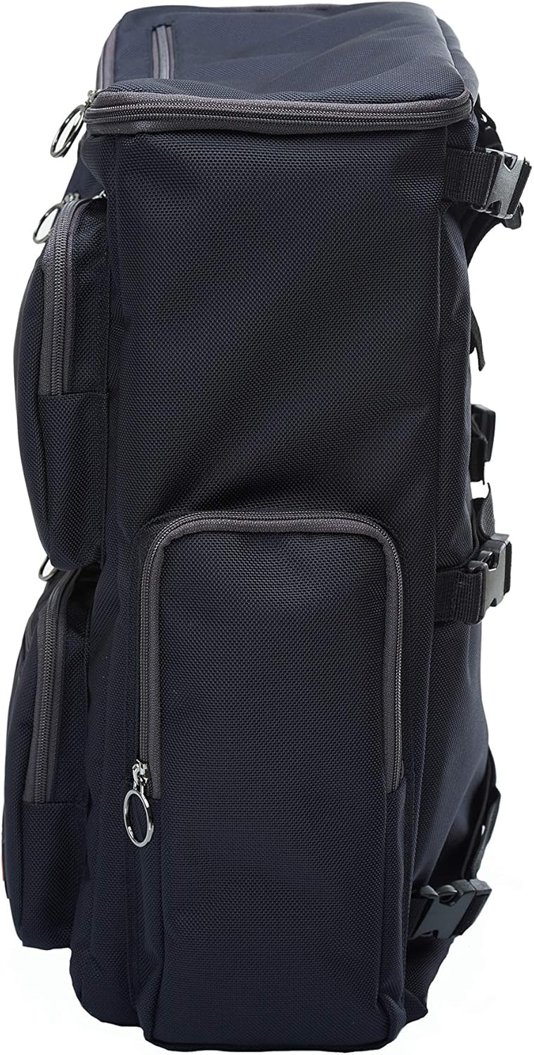 FEELDOM Wheelchair Backpack, Scooter Backpack, Bag - Medium, Navy - Water Resistant, Extra Storage Space, Durable, Premium Quality, Mobility Gear, Modern Chic Design, EZ Access: Health & Personal Care