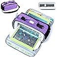 IMAGINING Carrying Case for Cricut Joy Xtra, Joy Extra Carrying Bag with Pockets for Cricut Accessories and Tools, Front and Back Side Full Open