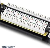 TRENDnet TC-P12C6 12-Port Cat 6 Unshielded Patch Panel 10 Inch Black view 6