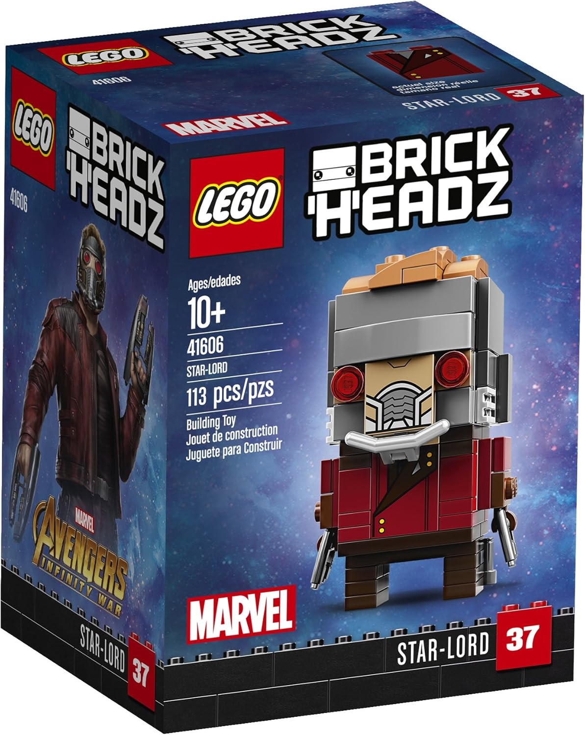 brickheadz star lord