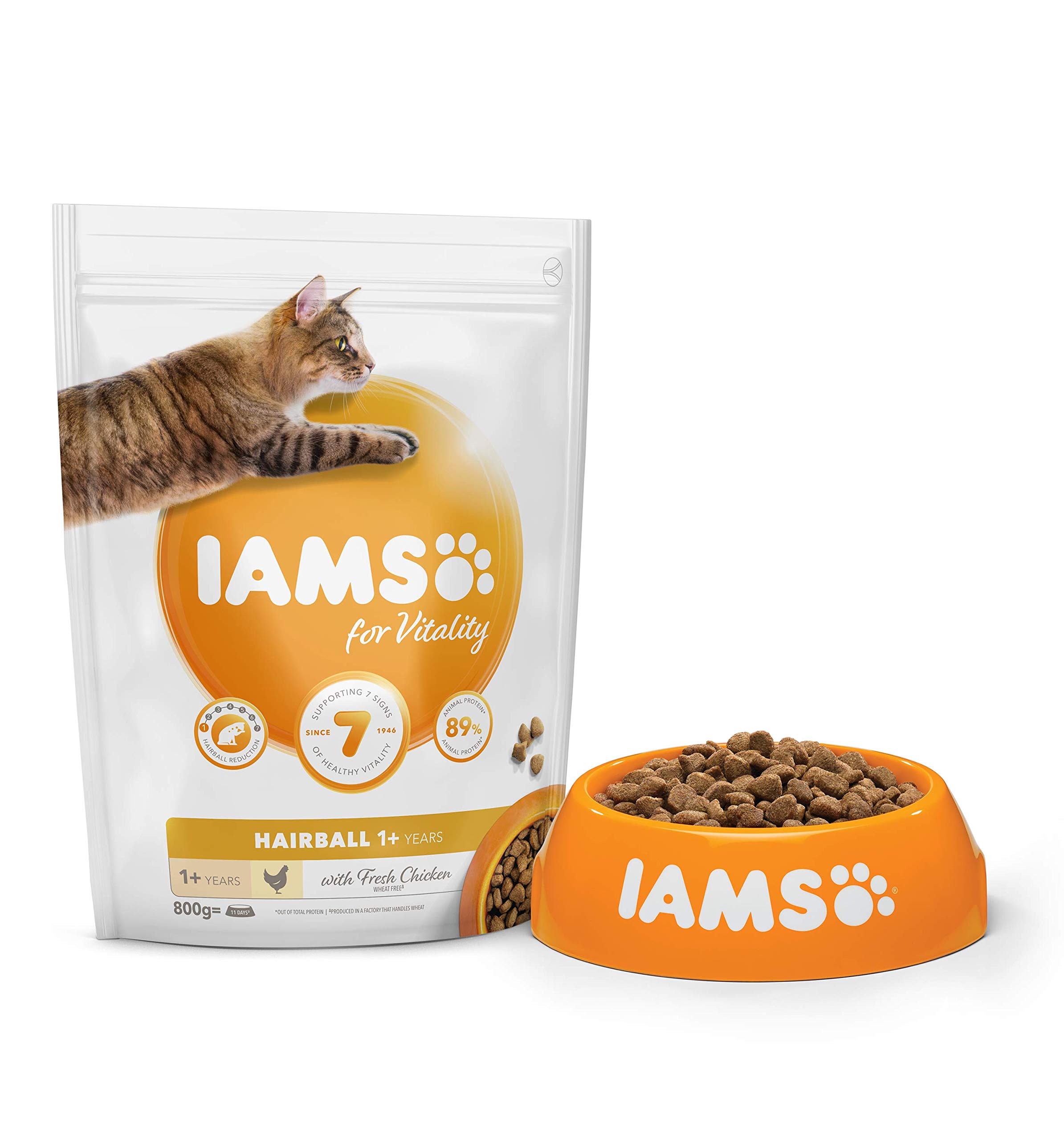 iams light cat food 10kg