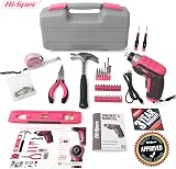 Hi-Spec 35pc Pink Tool Kit 3.6V USB Cordless Electric Screwdriver Women DIY view 7