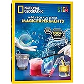 National Geographic Science Magic Kit – Science Kit for Kids with 100+ Unique Experiments and Magic Tricks, Chemistry Set and
