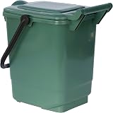 All-Green 23L Large Compost Caddy Green for Food Waste Kerbside Bin view 5