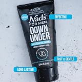 Nad’s For Men Down Under Hair Removal Cream 150 ml – Genitals view 3
