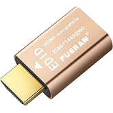 FUERAN HDMI edid Emulator&ndash;Through for Video Splitters, Switches, Extenders &amp; AV Receivers &ndash; Dummy hdmi Emulator, Stable Signal Output(2560X1440@60Hz)