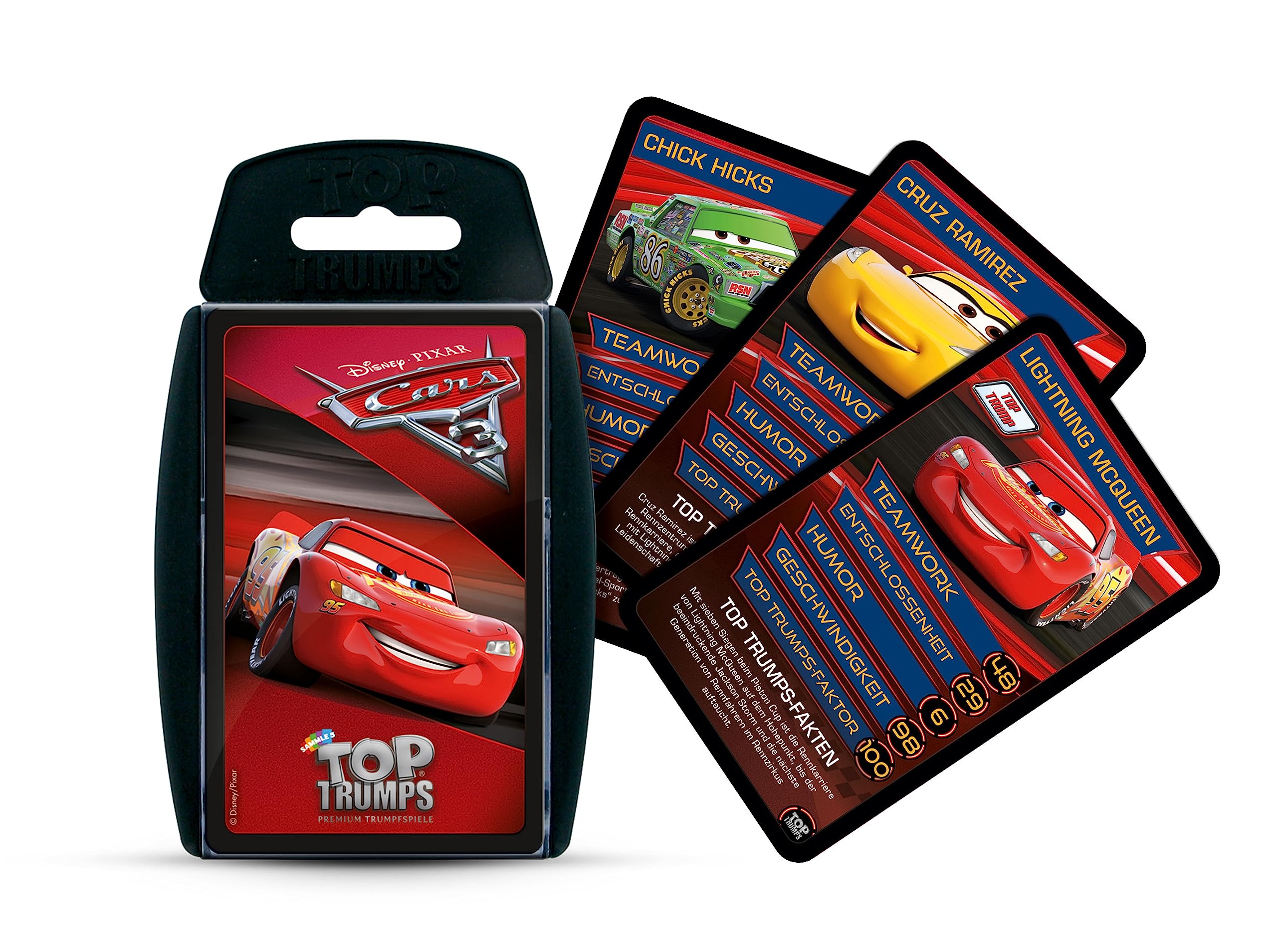 Winning Moves Top Trumps: Disney Cars WIN62790 3 Card Game