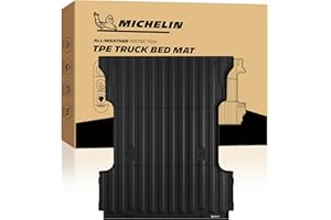 Michelin Truck Bed Mat for 2015-2025 2026 Ford F150-6.5 FT, 78.9" Standard Bed (Not Fit for Drop in Bedliner), All-Weather Tr