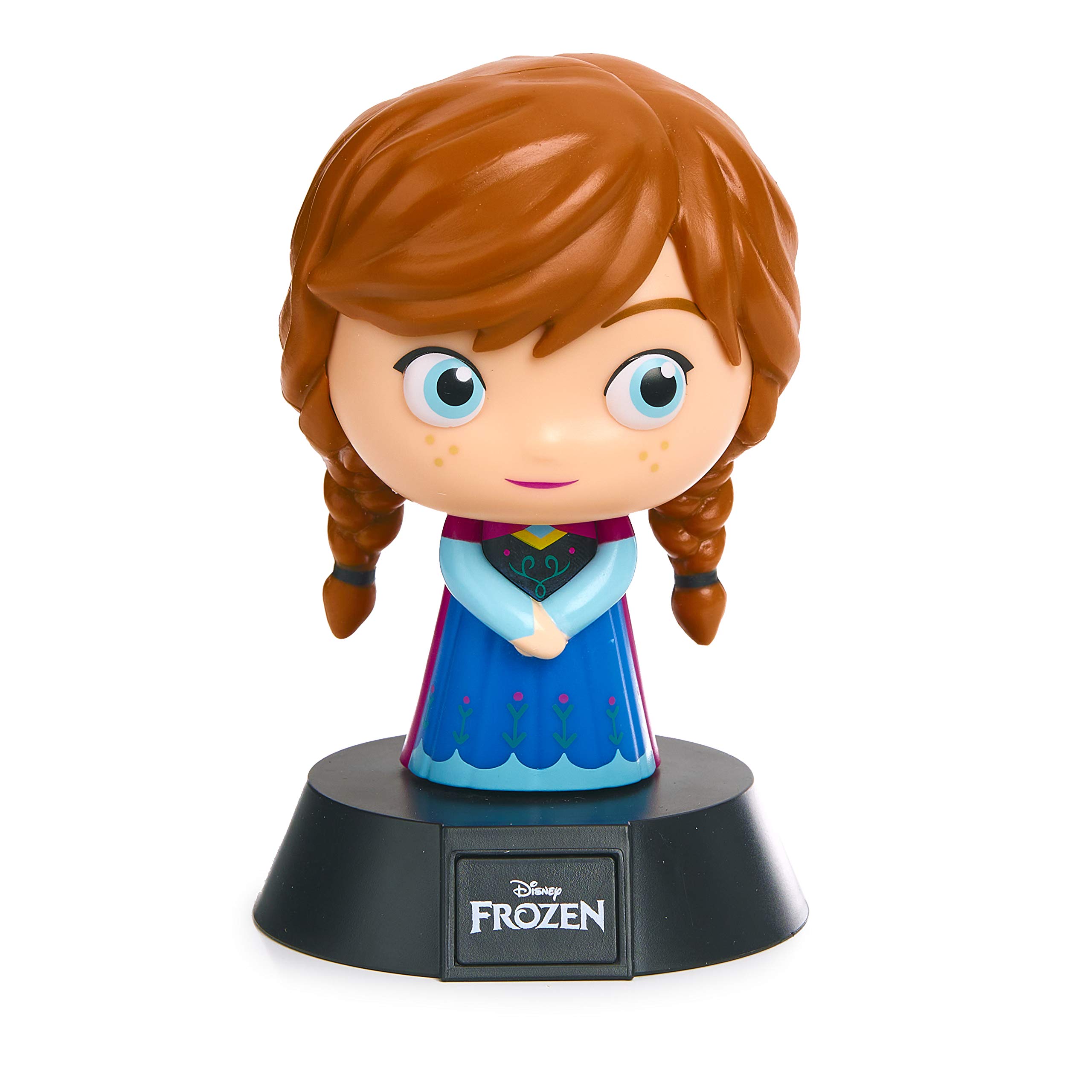 Frozen Icon Light Collectable | Ideal for Kids Bedrooms, Office & Home | Pop Culture Gaming Merchandise (Anna)