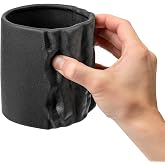 Rock Climbing Grip Mug, 20oz Ceramic Cup for Grip Strength Training | BG Climbing, Bouldering Pinch Hold Coffee Mug, Unique Gift for Climbers, Dishwasher Safe, Rock Climbing Accessories