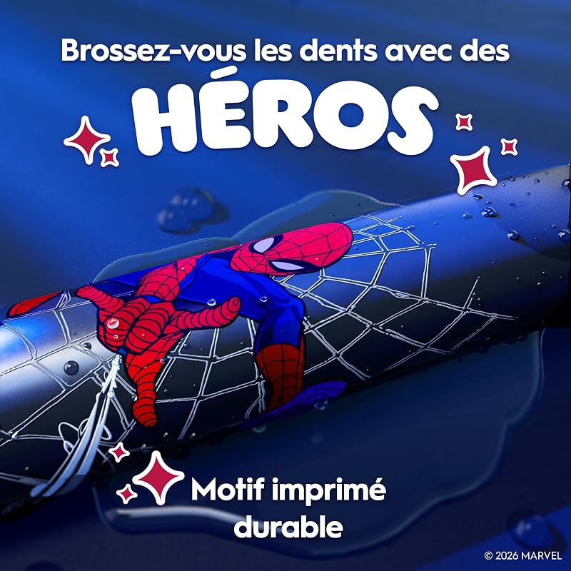 Brosse à Dents Electrique iO Kids, Brossette, Spider-Man, Noire