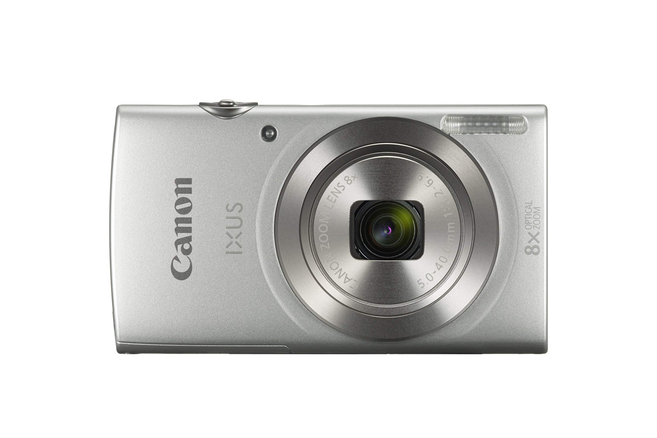Canon IXUS 185 Digital Camera - Silver (Renewed)