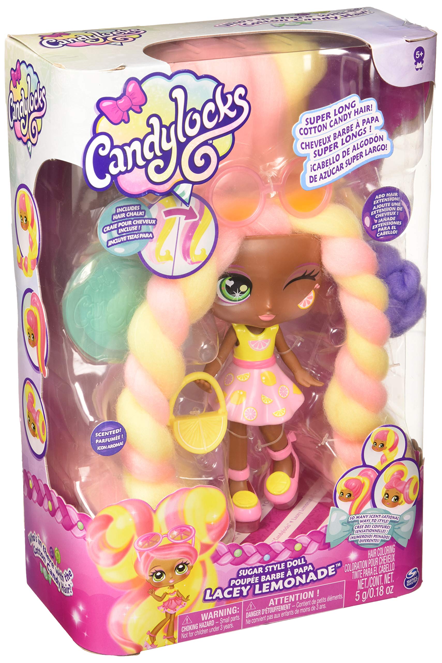 Bizak Candy Locks Deluxe Lacey Lemonade Doll 61921972