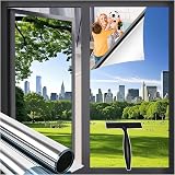Zindoo Window Film One Way Privacy Mirror Reflective Glass Tint 59.5x200cm
