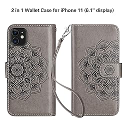 Vofolen 2-in-1 Case for iPhone 11 Case Wallet