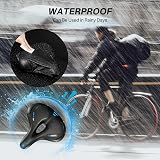 YOUNGDO Bicycle Saddle Gel Seat Ergonomic Breathable Shock Absorbing view 5