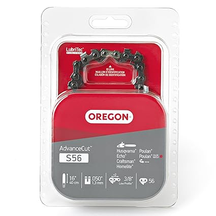 Oregon S56 Advancecut 16 Inch Chainsaw Chain Fits Craftsman Echo Homelite Poulan Remington