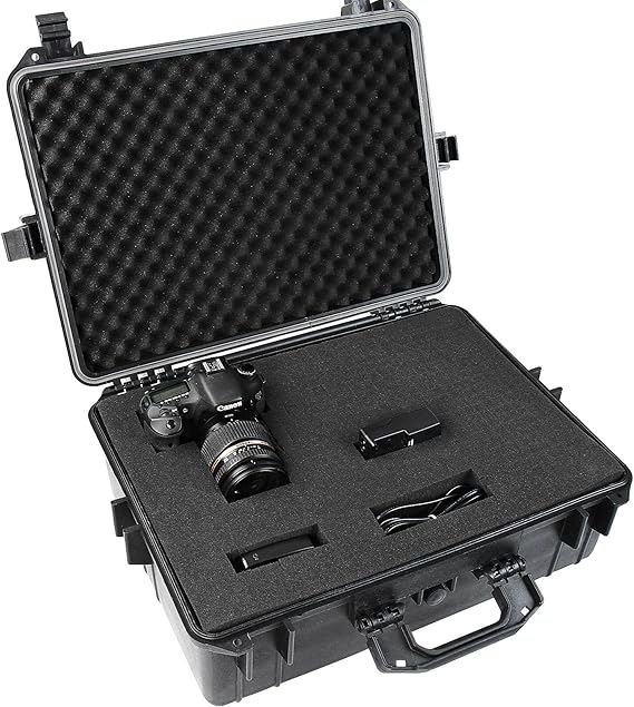 Hard Camera Case with Foam 35l Capacity, Waterproof Amazon.co.uk