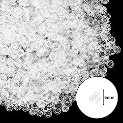 Mandala Crafts 20000 Clear Sequins for Crafts DIY