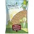 Food to Live Organic Hulled Barley, 15 Pounds – Non-GMO, 100% Whole Grain, Kosher, Vegan, Bulk. Suited for Home Brewing, Grinding. High in Fiber. Great for Chili, Hot Cereal, Salads, Soup.