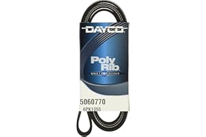 Dayco 5060770 Serpentine Belt , Black