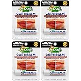 Dr. Dan's Cortibalm - 4 Pack - for Dry Cracked Lips - Healing Lip Balm for Severely Chapped Lips - Designed for Men, Women an