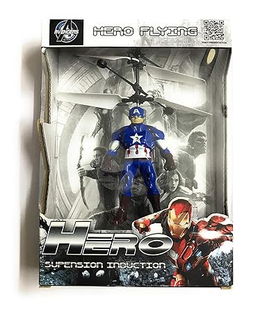 captain america flying toy