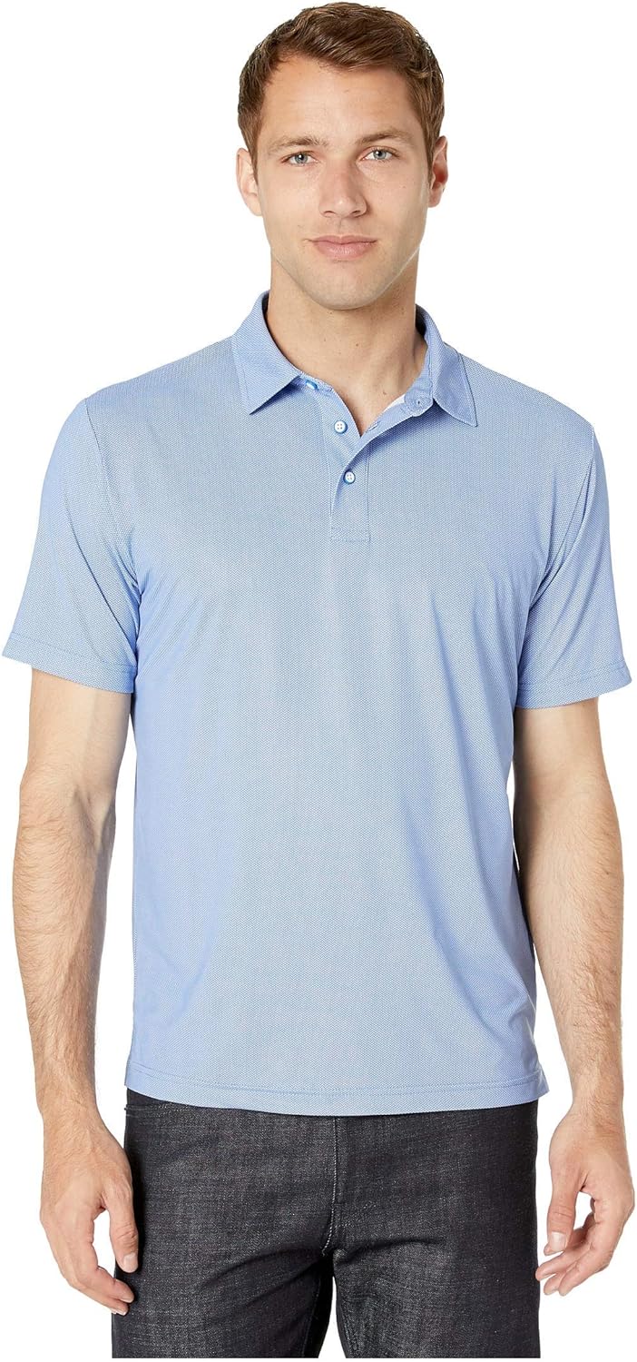 Robert Graham Men's Modern Americana Caravan Short Sleeve Polo