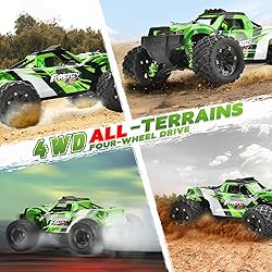 WIAORCHI 1:18 All Terrain RC Car, 36 KPH High Speed