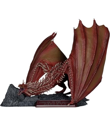 Noble Collection Game Of Thrones Viserion Dragon Sculpt - 4.5 Inch Hand Painted