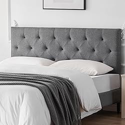 Howjoe Linen Upholstered Headboard Queen